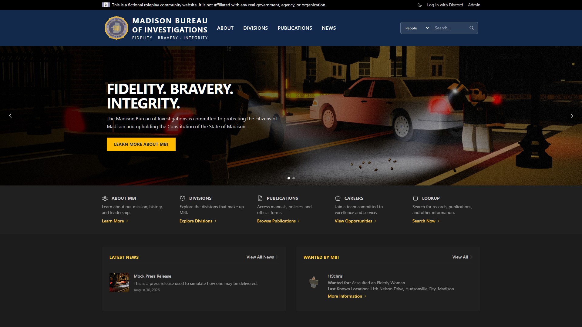 Madison Bureau of Investigations